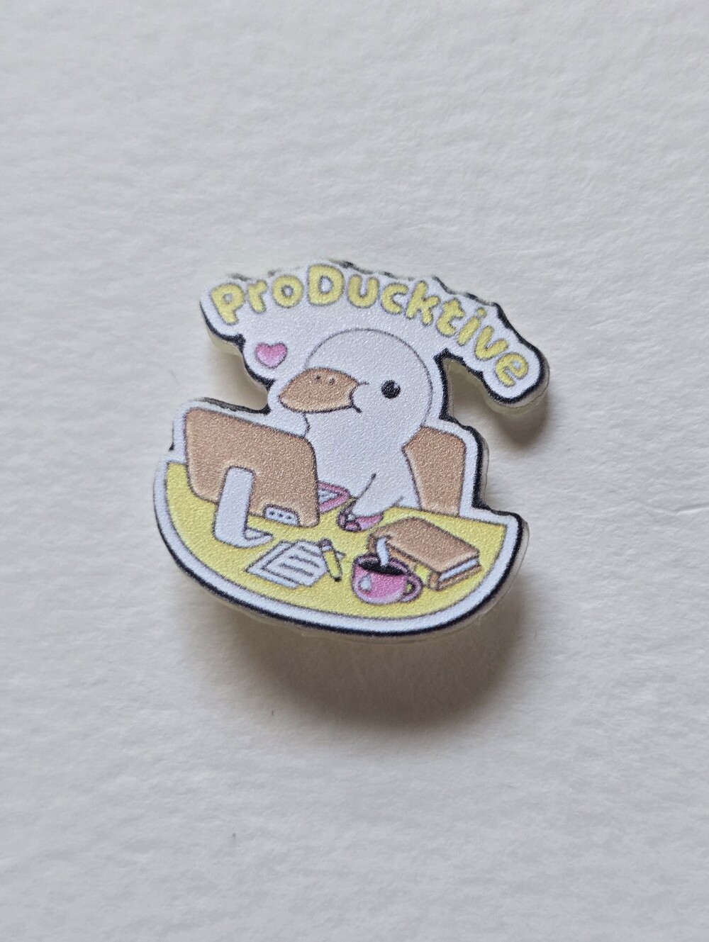 ProDucktive Duck Enamel Pin